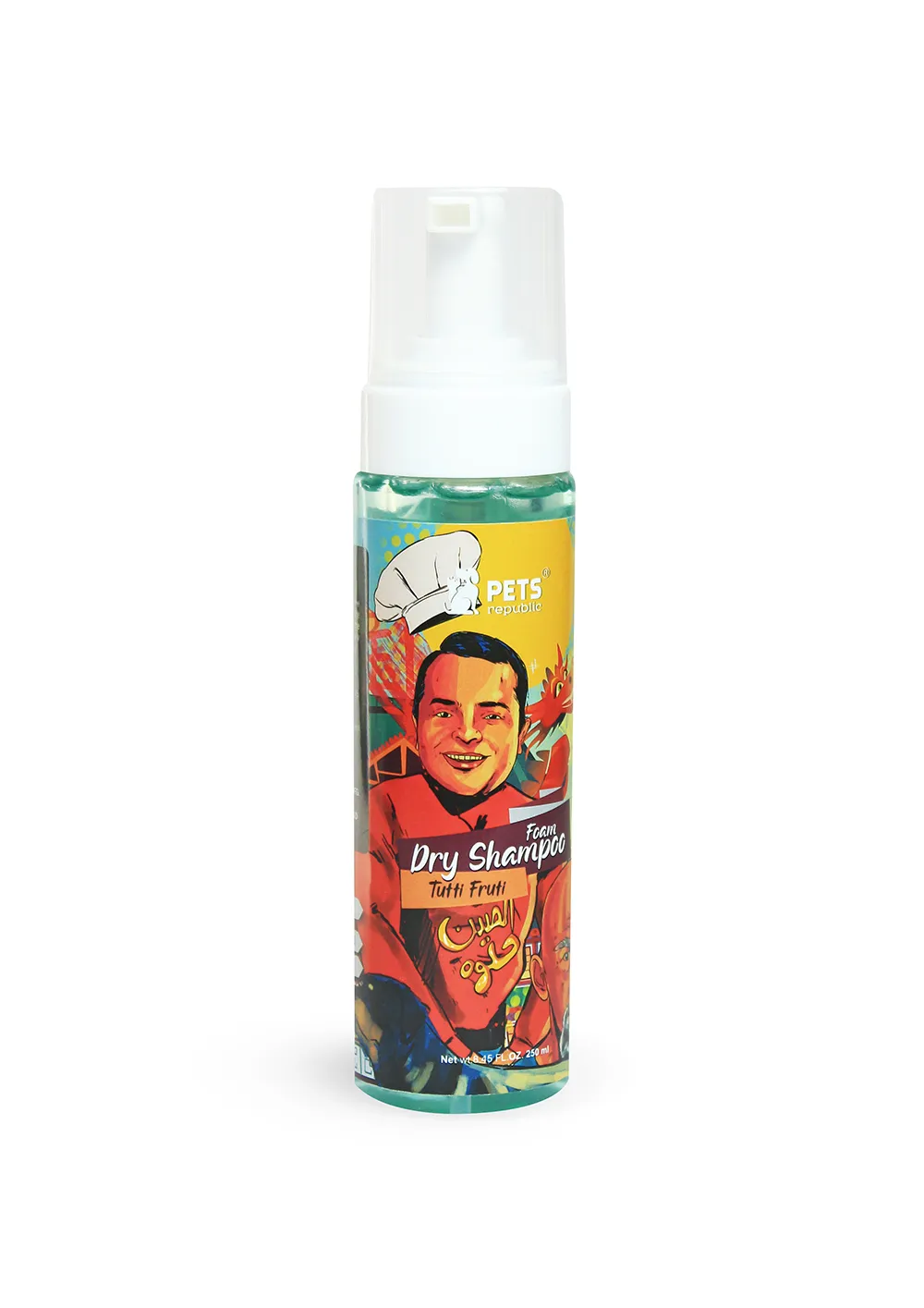 2E56E21A-8631-4F76-8236-ABB5AC9FB814.webp Pets Republic Foam Shampoo 250 ml - Image 1