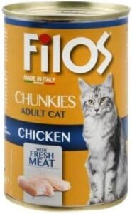 Filos Cat Wet Food Can Chunkies in Gravy, 400g - Image 3