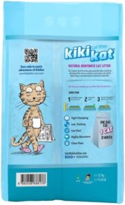 Kiki Kat White Bentonite Clumping Cat Litter –10 L - Image 7