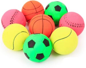 SPONGE BALLS DOG TOY