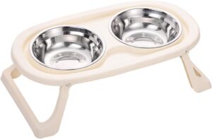 2 high stainless steel bowls - Image 8