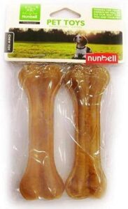 Nunbell White Bone Shape Chew Dog Toy - Image 3