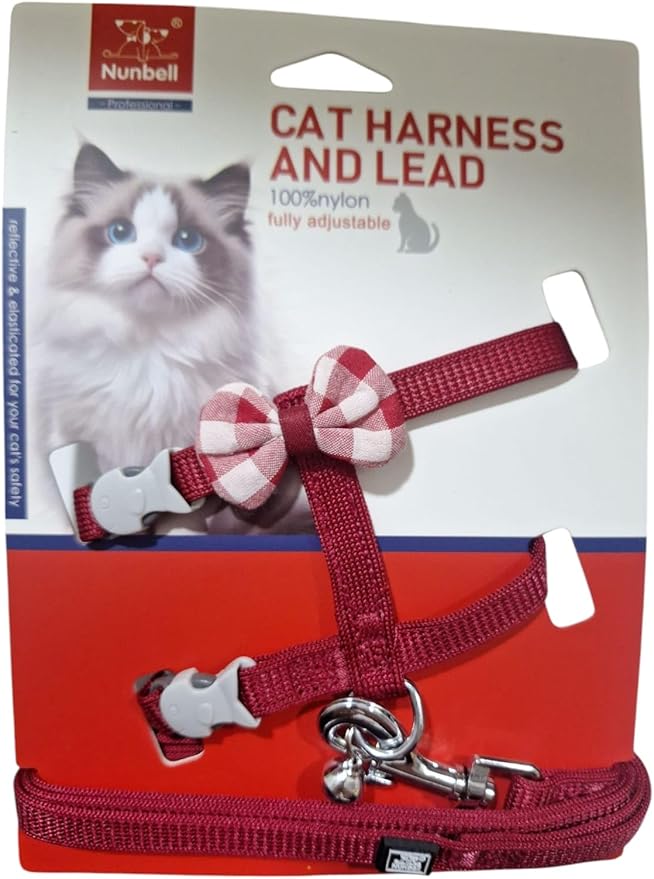 71ViYpBckVL._AC_SY879_.jpg Nunbell Cat Harness - Image 1