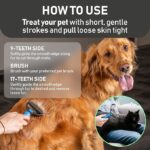 Nunbell Pet Deshedding Tool Large - Image 8