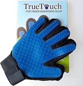 True Touch Five Finger Hair Removal Glove for Cats and Dogs