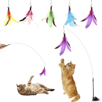 feather cat toy