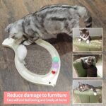 Cat Scratching pad with Furry Mouse - Image 4