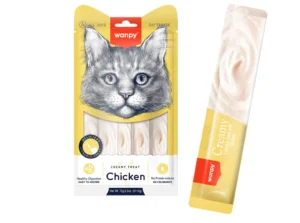 Wanpy Creamy Treats For Cats - 14 G (5 Pieces) - Image 2