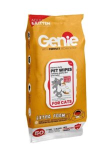 Genie wipes -50 Wipes Extra Foam