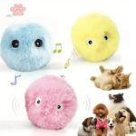 Interactive Chirping Cat Toy Balls
