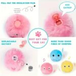 Interactive Chirping Cat Toy Balls - Image 7