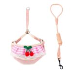 Cherry Dog Harness With Leash - Image 3